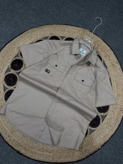 MEN'S HALF SHIRT (CREEM)