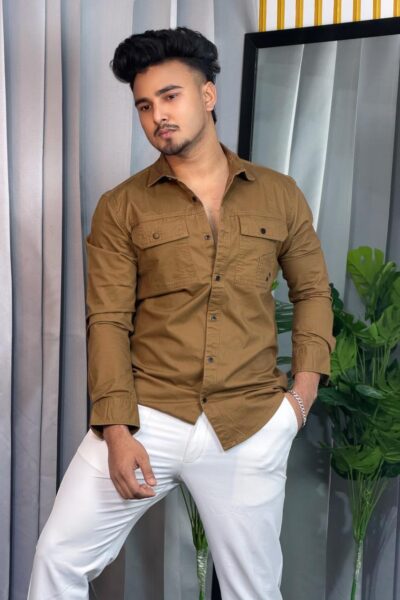 Premium shirt (Khaki)