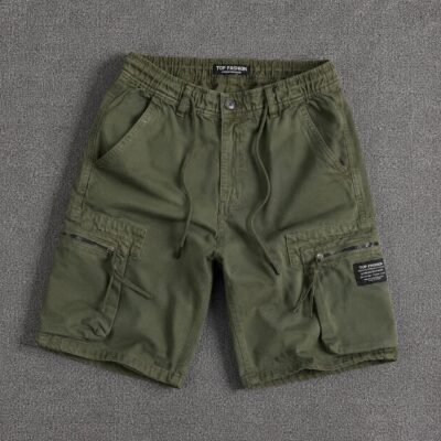 Men's half cargo (Olive)
