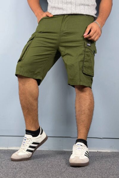 Men's cargo half (olive)