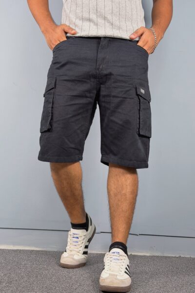 Men's cargo half (black)