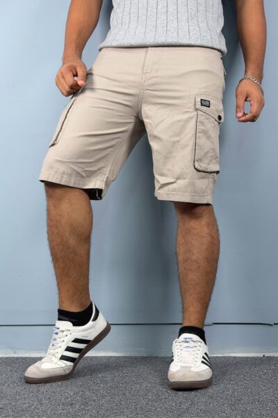 Men's cargo half (lite-creem)