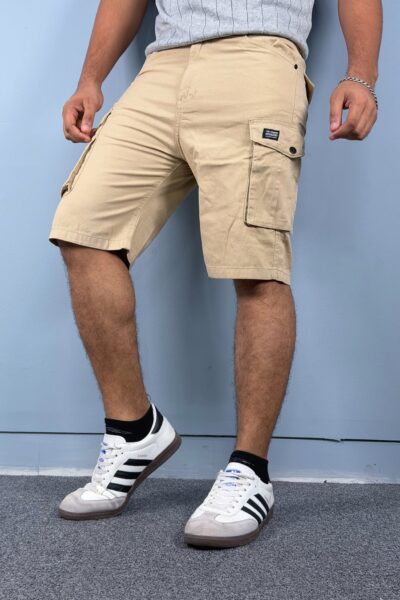 Men's cargo half (creem)
